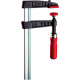 Serre-joint en fonte malléable, Capacité de serrage : 250 mm, Portée 120 mm, Glissière 29 x 9 mm