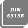Bride de serrage DIN6315B 14x160mm AMF 1 PCS