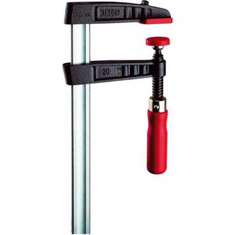Serre-joint en fonte malléable, Capacité de serrage : 800 mm, Portée 120 mm, Glissière 35 x 11 mm