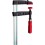 Serre-joint en fonte malléable, Capacité de serrage : 2500 mm, Portée 120 mm, Glissière 35 x 11 mm