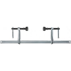 Jeu de serre-joints haute performance SLV, Long. : 1500 mm, Portée 120 mm, Glissière 28 x 11 mm, Force serrage : 6500 N