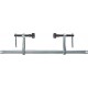 Jeu de serre-joints haute performance SLV, Long. : 3000 mm, Portée 140 mm, Glissière 30 x 15 mm, Force serrage : 9000 N