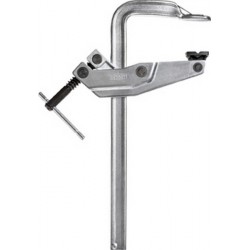 Presse à serrage dégagé, Capacité de serrage : 300 mm, Portée 120 mm, Glissière 28 x 11 mm