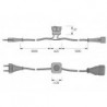 Cable 1x EFS 3m,Euro 1m