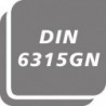 Bride de serrage DIN6315GN 14x160mm AMF 1 PCS