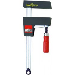 UniKlamp UK, Capacité de serrage : 600 mm, Larg. : d'ouverture 172-720 mm, Portée 80 mm, Glissière : 20 x 5 mm