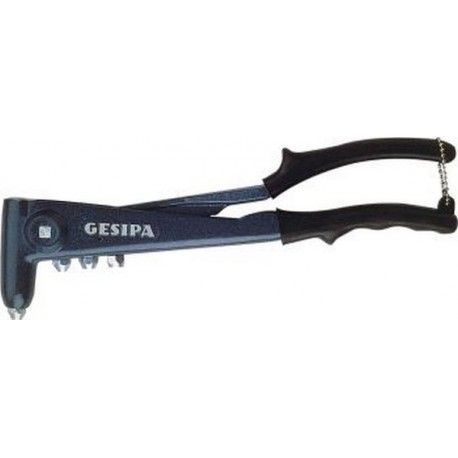 Pince à riveter NTS/NTX/NTX-F, Type : NTS, Course de travail 8 mm, Long. 275 mm, Modèle : Avec ressort d'ouverture