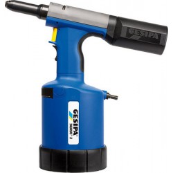 Riveteuse pneumatique-hydraulique TAURUS® 2/TAURUS® 3, Type : TAURUS 3, Course de travail 25 mm, Force d'assemblage 14000 N, Pression de service : 5-7 bar
