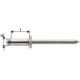 Rivet aveugle acier inoxydable A2 tête semi-bombée 4x6mm Gesipa (Par 1000)