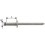 Rivet aveugle acier inoxydable A2 tête semi-bombée 4,0x14mm Gesipa (Par 1000)
