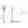 Lampe LED Alu Opt ,12VDC, avec EVG