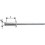 Rivet aveugle alu standard tête semi-bombée 4x16mm Gesipa (Par 1000)