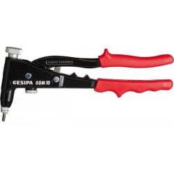 Appareil portatif pour écrous à rivets aveugles GBM 10, Plage de travail : M6, Long. totale 260 mm