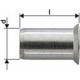 Ecrou aveugle alu standard tête fraisée M6x9x17,0 Gesipa (Par 1000)