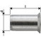 Ecrou aveugle alu standard tête fraisée M6x9x17,0 Gesipa (Par 1000)
