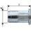 Ecrou aveugle acier galvanisé tête large M5x7x11,5 Gesipa (Par 500)