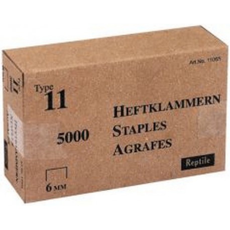 Agrafe n° 11 (140), acier, Long. : 10 mm