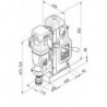 Unité de perçage magnétique MAB 825, 230 V BDS