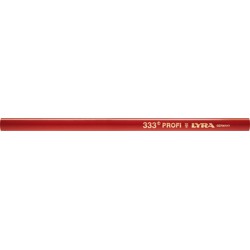Crayon de charpentier 333 ovale rouge 18cm LYRA 1 PCS