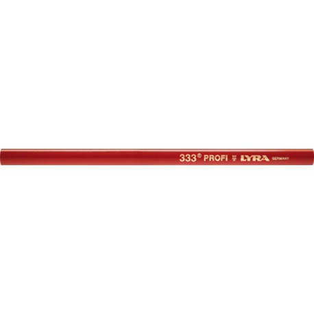 Crayon de charpentier, Long. : 240 mm, Forme ovale, Pointe sans pointe
