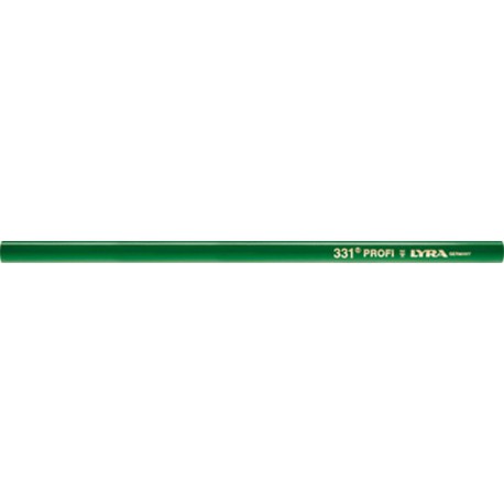 Crayon de tailleur de pierres, Long. : 300 mm, Forme ovale, Pointe sans pointe