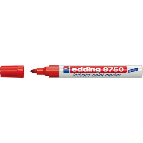 Marqueur industriel 8750 rouge edding 1 PCS