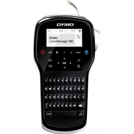 Appareil à étiqueter LabelManager 280, Dimensions : 107,5 x 206 x 46,5 mm