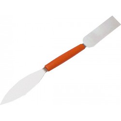 Couteau de plâtrier, plat-pointu, lame recouverte de plastique, Larg. : 20 mm