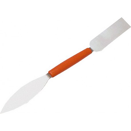 Couteau de plâtrier, plat-pointu, lame recouverte de plastique, Larg. : 20 mm
