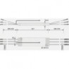 Variateur Radio Tri-Mitter 24V3 x 72W, 1 Emppour 1 Sender