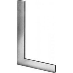 Équerre de serrurier sans butée, Long. des branches : 400 x 230 mm, Coupe transversale 30 x 5 mm