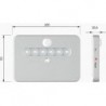 Éclairage LED LuckyLite Pro, Alu Optik, nw, Akku