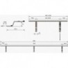 Lampe LED SlimLine L900 12VDC, 11.4W, nw, M1
