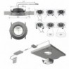 Spot LED SuperSwing, Alu Op.ww12VDC, max. 6.8W, 0.15m
