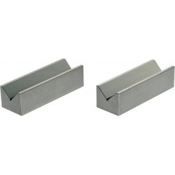 Paire de prismes, Qualité : 3, Dimensions L x l x H 150 x 50 x 40 mm, Pour Ø d'arbres 8-50 mm