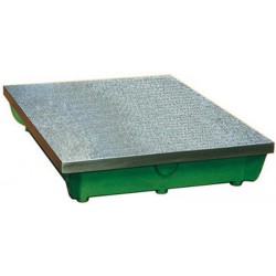 Plaque à tracer et à dresser, qualité 3, Taille : 500 x 500 mm, Précision µm qualité 3 60, Poids env. 50 kg