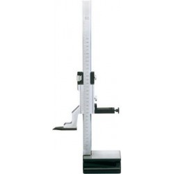 Colonne de mesure et trusquin de précision, Plage de mesure : 300 mm, Vernier 1/50 (0,02) mm, Dimensions du pied 100 x 60 mm