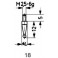 Touche de mesure acier type 18/2,0mm KÄFER 1 PCS