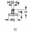 Touche de mesure acier type 11/20,0mm KÄFER 1 PCS