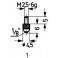 Touche de mesure carbure type 1/Standard KÄFER 1 PCS