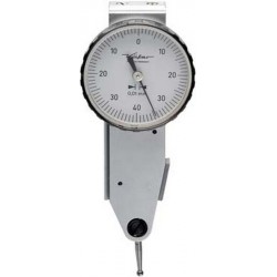 Comparateur à palpeur orientable, Käfer, Ø de la bague extérieure : 32 mm, Lecture 0,010 mm, Plage de mesure 0,8 mm, Graduation du cadran : 0-40-0