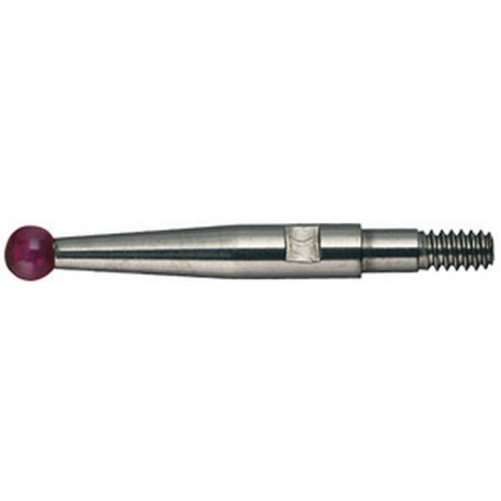 Touche de mesure avec bille rubis D2x12mm KÄFER 1 PCS
