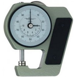 Contrôleur d'Épaisseur : de poche, Plage de mesure : 0-10 mm, Profondeur d'étrier 45 mm, Lecture 0,01 mm, Type : J 45