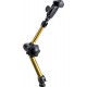 Bras articulé, Fixation socle magnétique : M5, Long. du bras (colonne/bras transversal) 80/50 mm, Support de comparateur M6