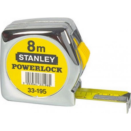 Mètre-ruban de poche Powerlock, dans boîtier en plastique, Long. : 5 m, Larg. : du ruban 25 mm