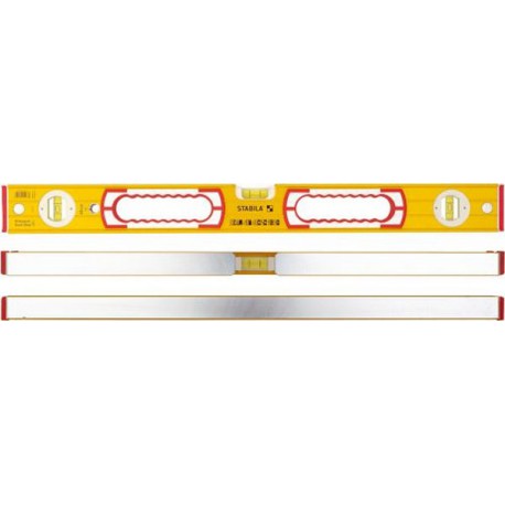Niveau à bulle avec deux surfaces de mesure fraisées, Long. : 120 cm