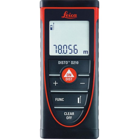 Télémètre laser DISTO(TM), Plage de mesure : 0,05-80 m, Précision de mesure ±1,0 mm, Mémoire de valeurs mesurées : 10, Protection : IP 54