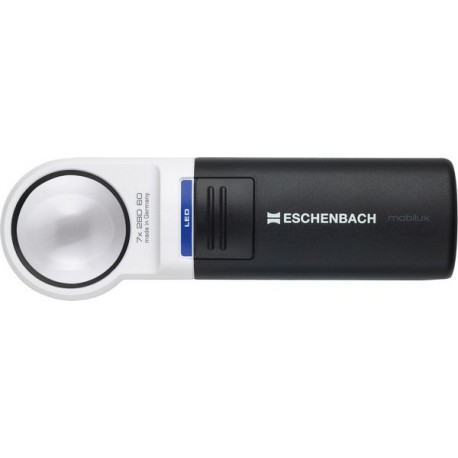 Loupe éclairante mobilux à LED, Grossissement : 4 fois, Taille de la lentille 75 x 50 mm