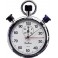 Double chronomètre de précision, Graduation : 1/100 min, Durée d'affichage 30 min, Poids 130 g