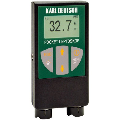 Appareil de mesure des revêtements, Pocket-LEPTOSKOP, Plage de mesure : 0...1200 µm (47 mils), Version Non ferreux